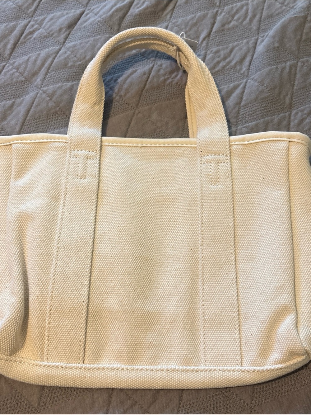 Tory Burch Small Canvas Tote Bag Brand New - Picture 2 of 6